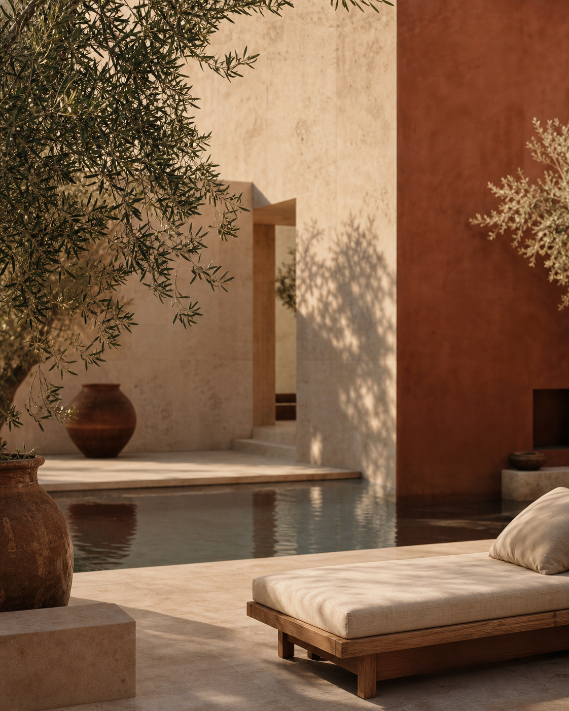 Morrow House courtyard concept image